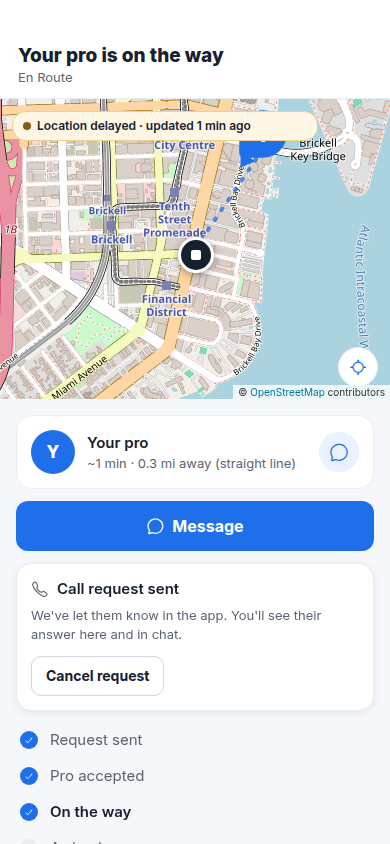 369 OnSite — Local service, coordinated in real time